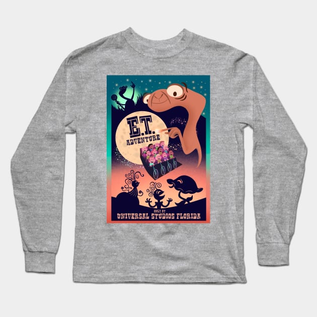 Welcome Home Long Sleeve T-Shirt by Drawn By Bryan